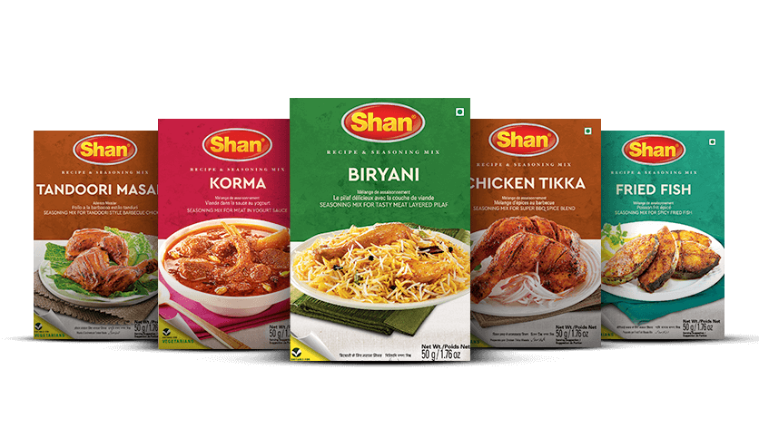 Shan Foods Recipe Mixes